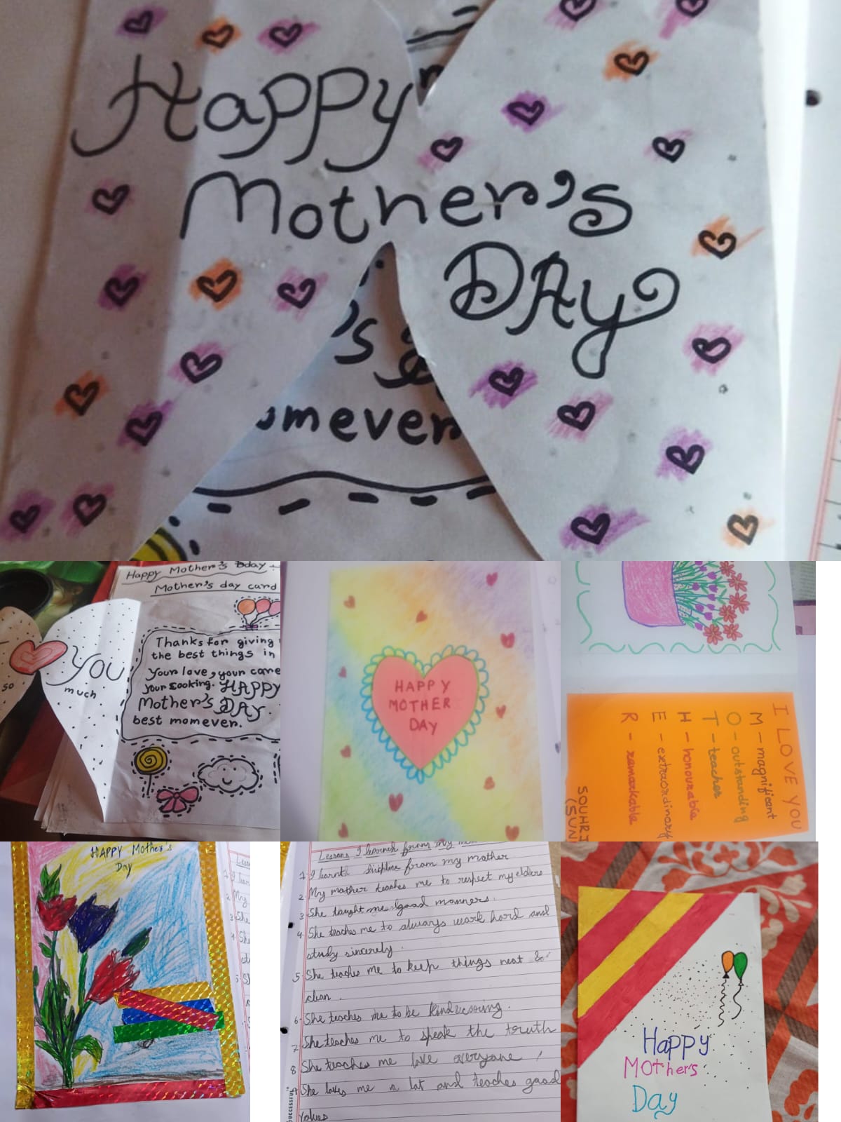 Mother's Day Celebration on Online classes.